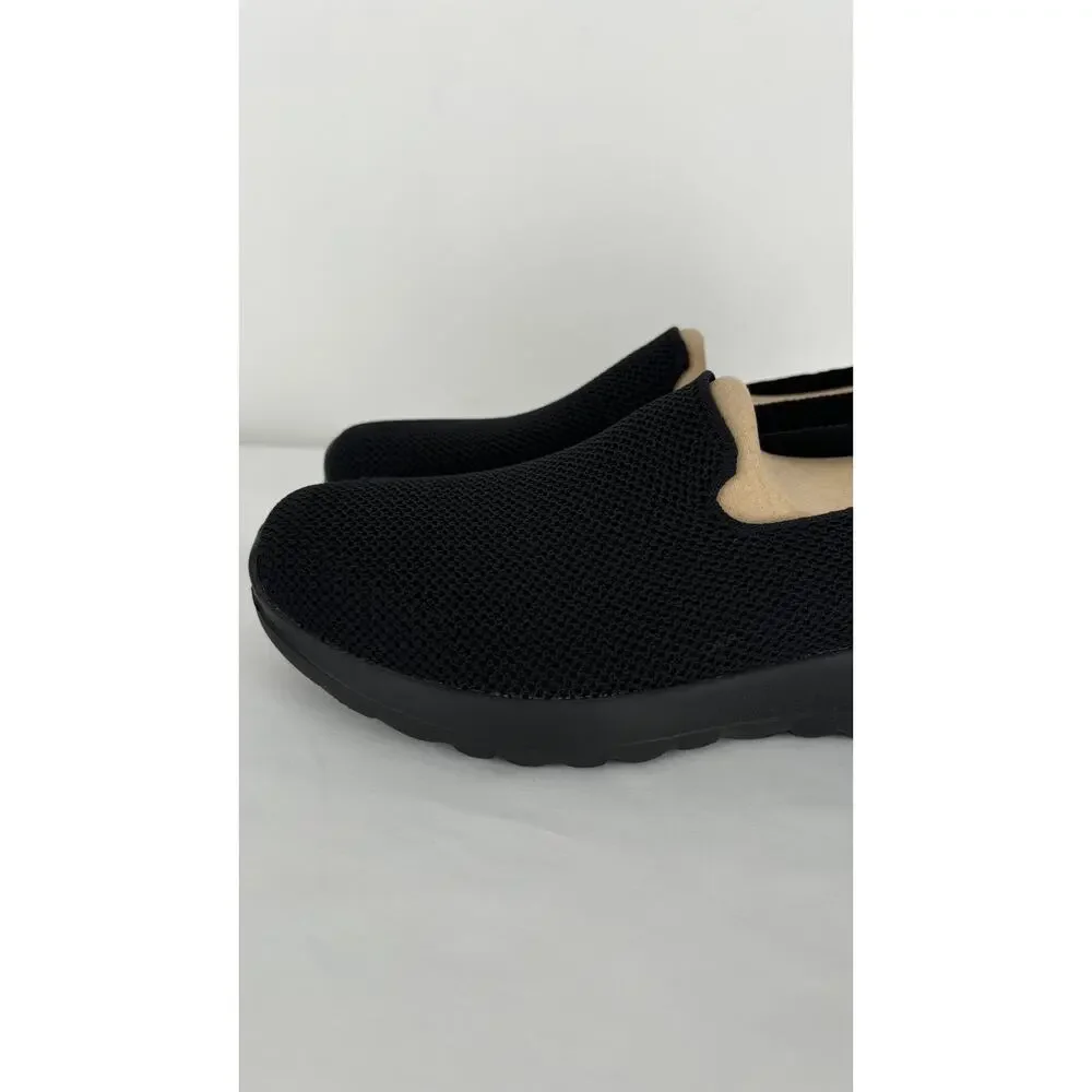 Skechers Womens Go Walk Joy Sensational Day Sneaker Shoe Size 7 Black New